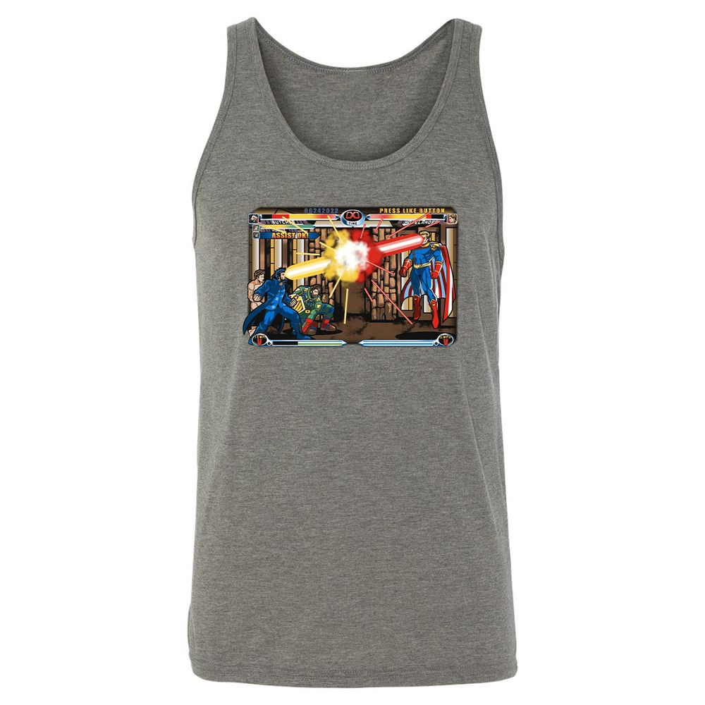 Unisex Jersey Tank - C4M8UNT5 - Grey Triblend - 8