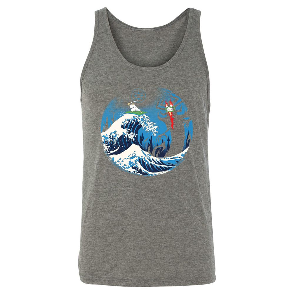Unisex Jersey Tank - Q3N3YMNN - Grey Triblend - 8