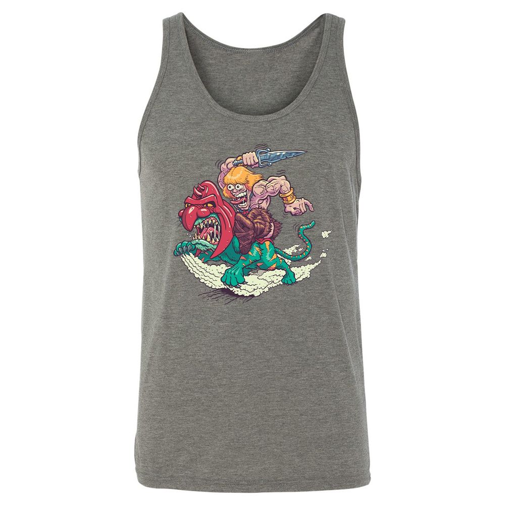 Unisex Jersey Tank - 6FZ6BHYM - Grey Triblend - 8