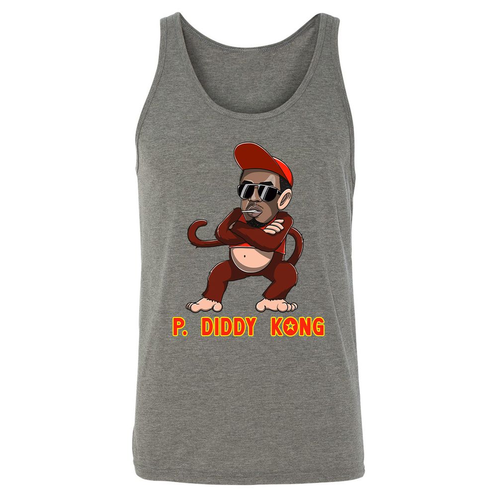 Unisex Jersey Tank - EVD2BQXC - Grey Triblend - 8