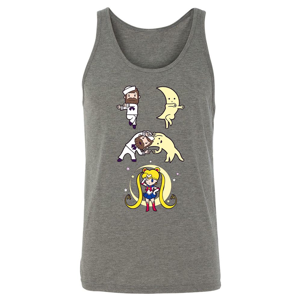 Unisex Jersey Tank - SJJ6Y755 - Grey Triblend - 8