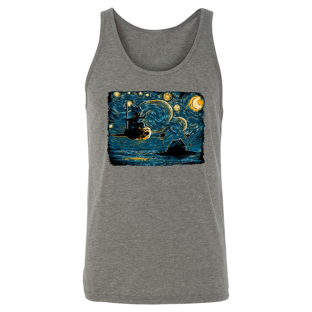 Unisex Jersey Tank - LZYJQSSX - Grey Triblend - 8