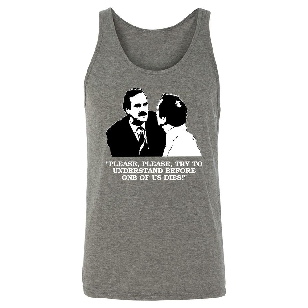 Unisex Jersey Tank - FZ54R2Q9 - Grey Triblend - 8