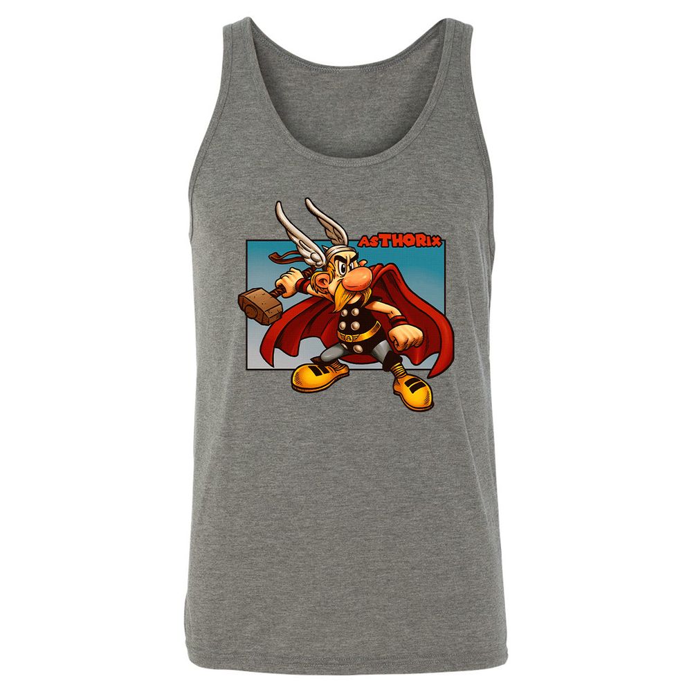 Unisex Jersey Tank - ZDKS6EM1 - Grey Triblend - 8