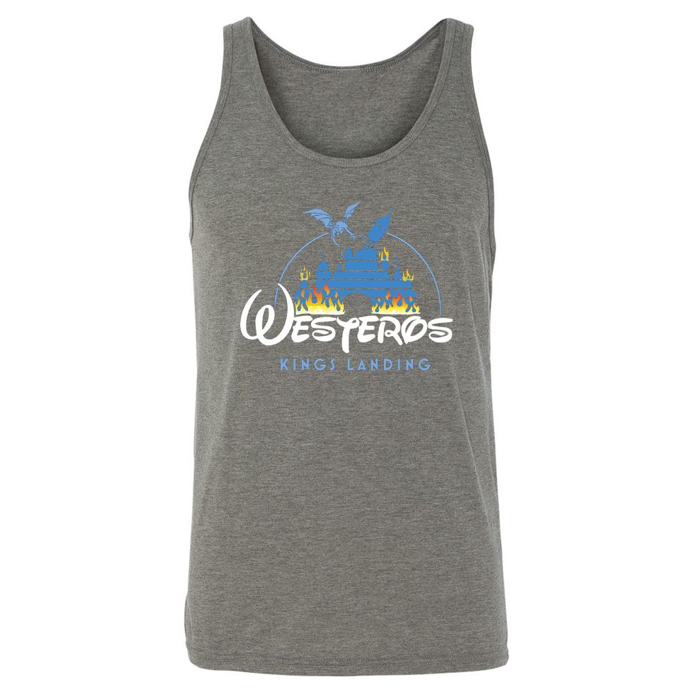 Unisex Jersey Tank - MB63M7G3 - Grey Triblend - 8