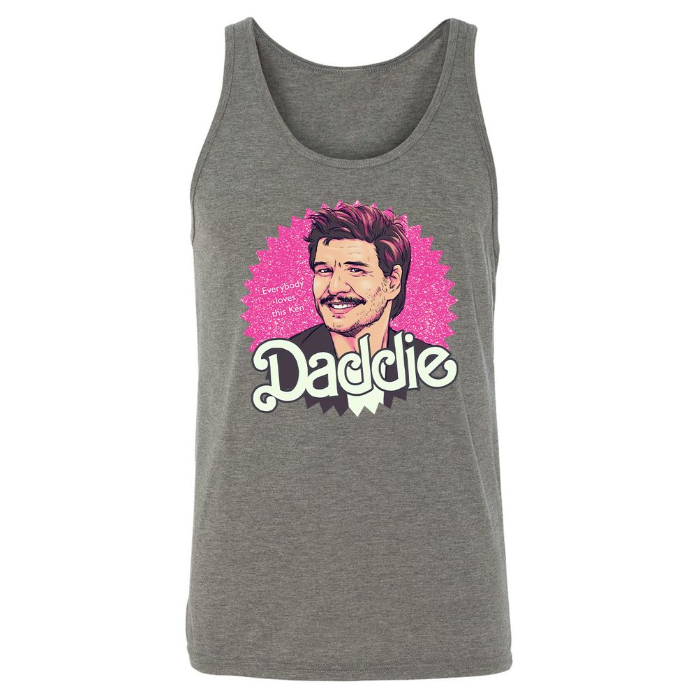 Unisex Jersey Tank - WKKCYU85 - Grey Triblend - 8