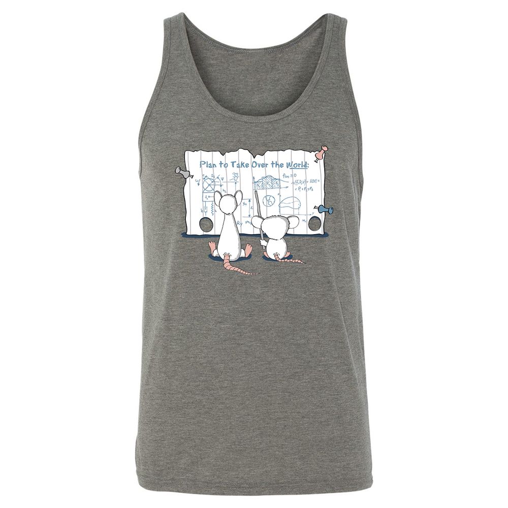Unisex Jersey Tank - Y8TF9ENV - Grey Triblend - 8