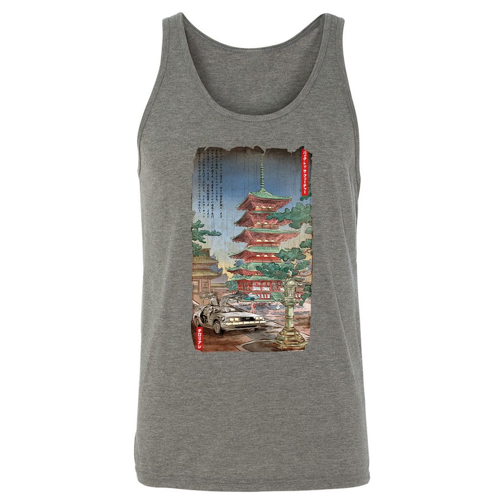 Unisex Jersey Tank - Z2T1UV1R - Grey Triblend - 8