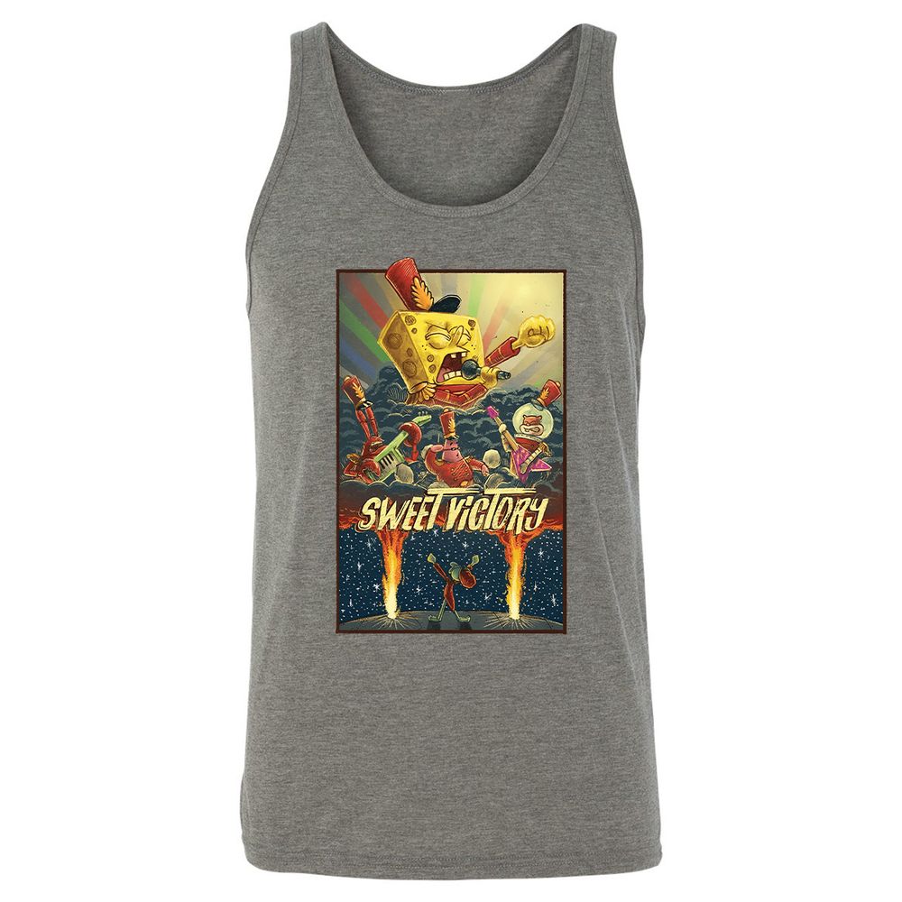 Unisex Jersey Tank - A7H3GW47 - Grey Triblend - 8