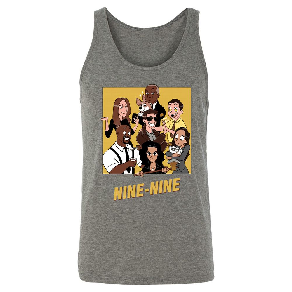 Unisex Jersey Tank - TPXK5HV1 - Grey Triblend - 8