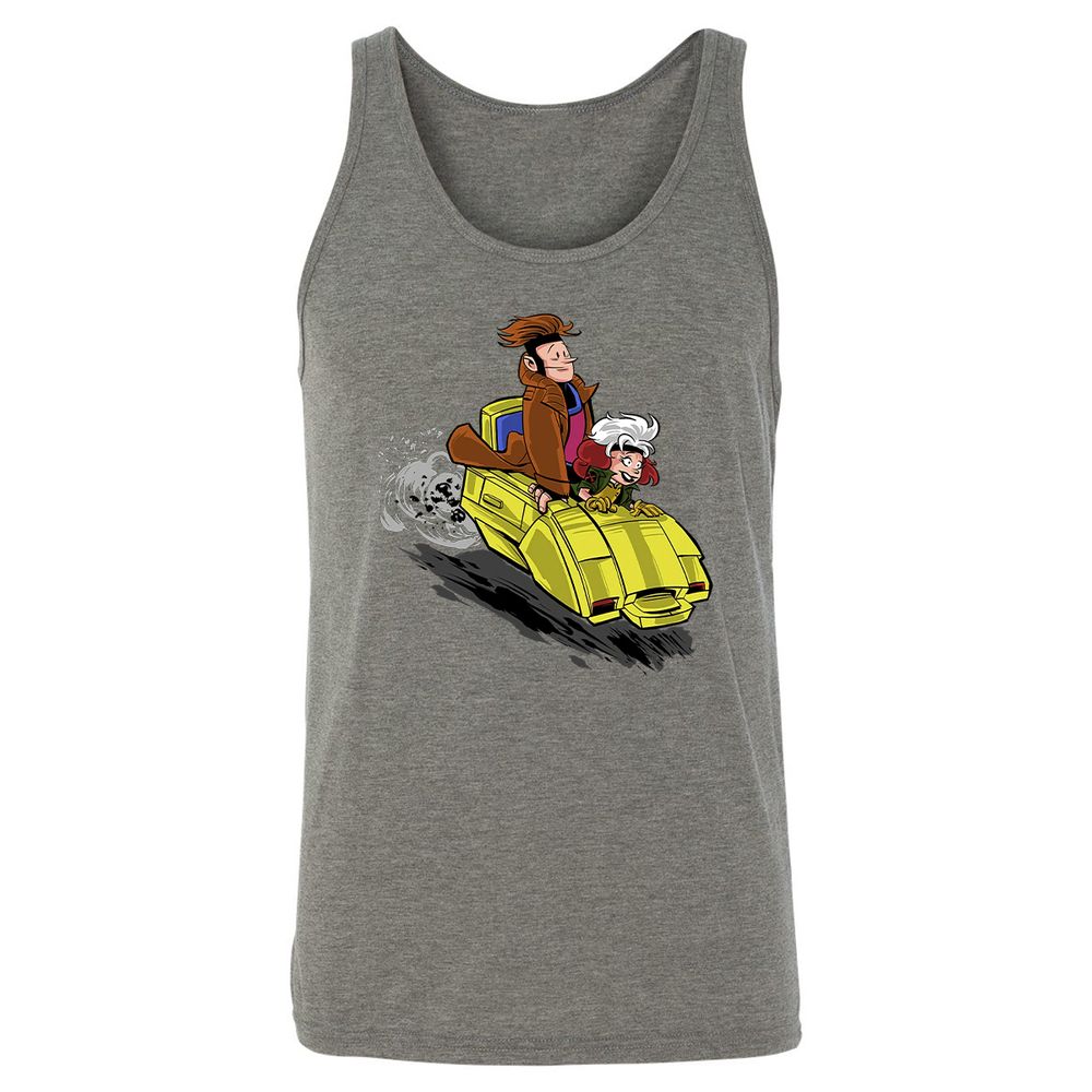 Unisex Jersey Tank - NE56QHS9 - Grey Triblend - 8