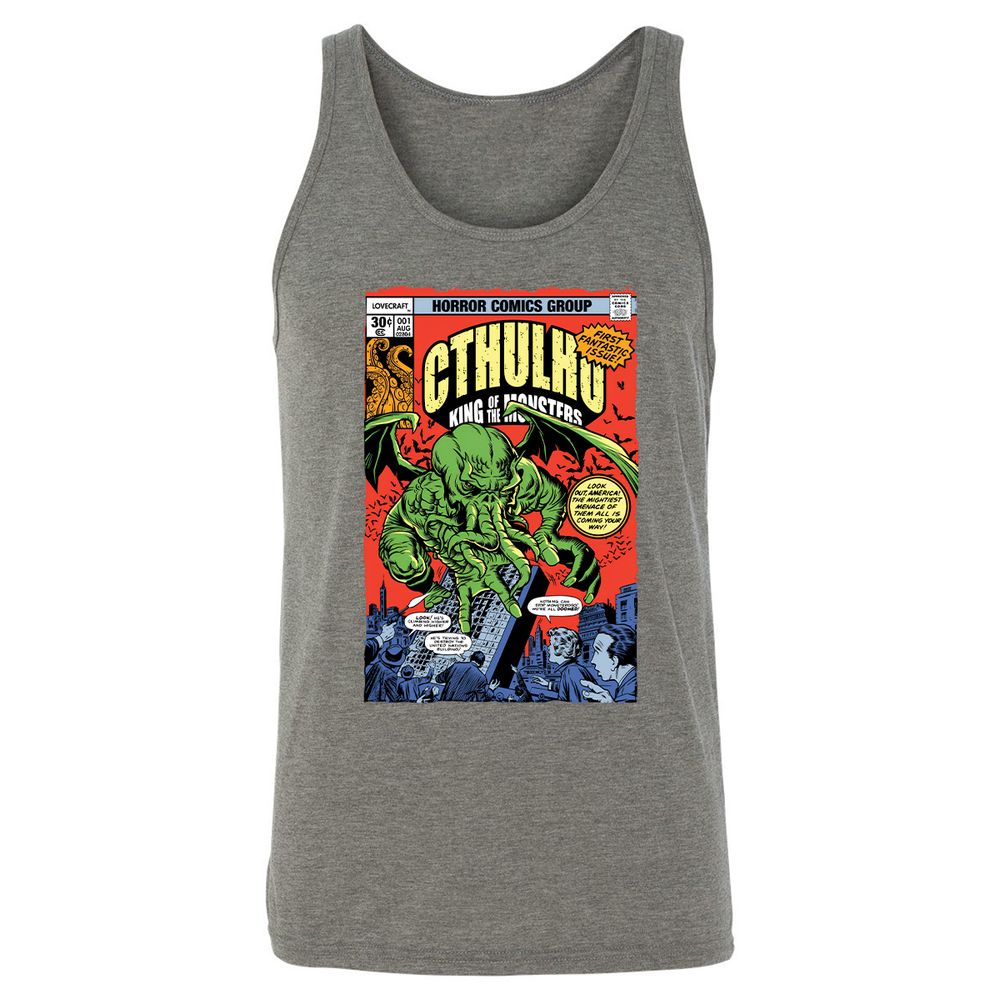 Unisex Jersey Tank - LWDB6PNS - Grey Triblend - 8