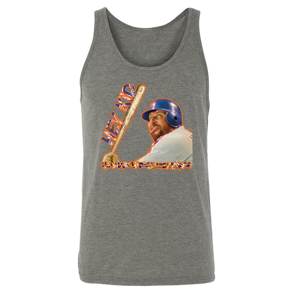 Unisex Jersey Tank - QZKMX6EG - Grey Triblend - 8