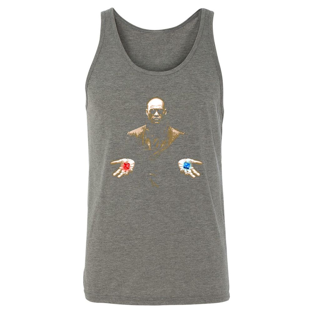 Unisex Jersey Tank - YGY46QWT - Grey Triblend - 8