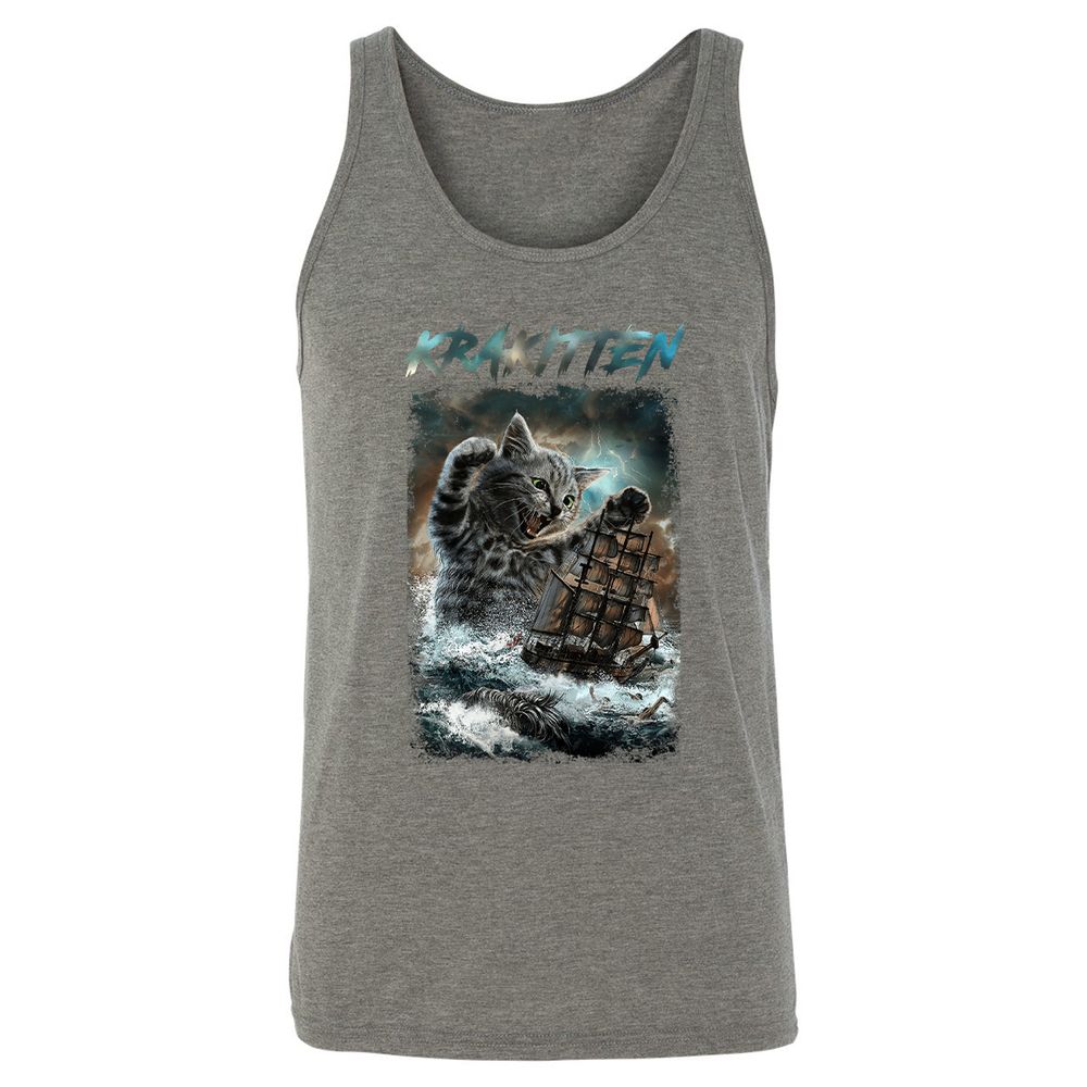 Unisex Jersey Tank - 4JASA32Y - Grey Triblend - 8