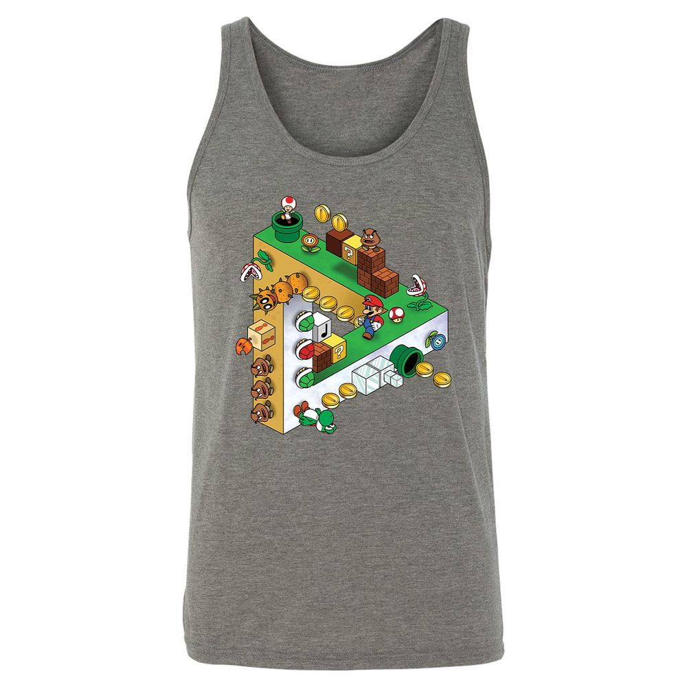 Unisex Jersey Tank - 9521Z54E - Grey Triblend - 8