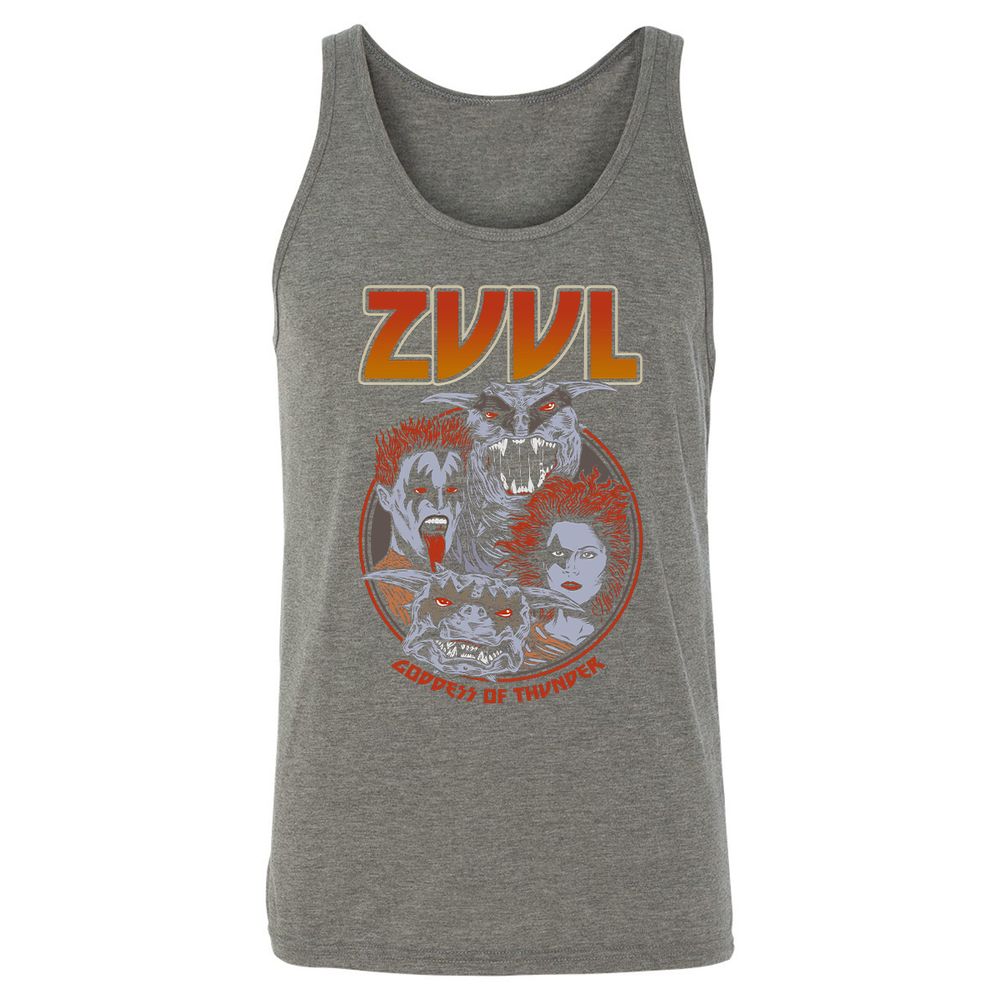 Unisex Jersey Tank - YPFSRSAK - Grey Triblend - 8
