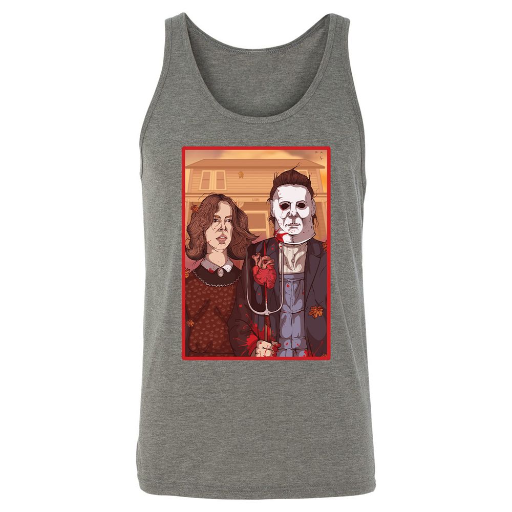 Unisex Jersey Tank - X5QHXGPX - Grey Triblend - 8