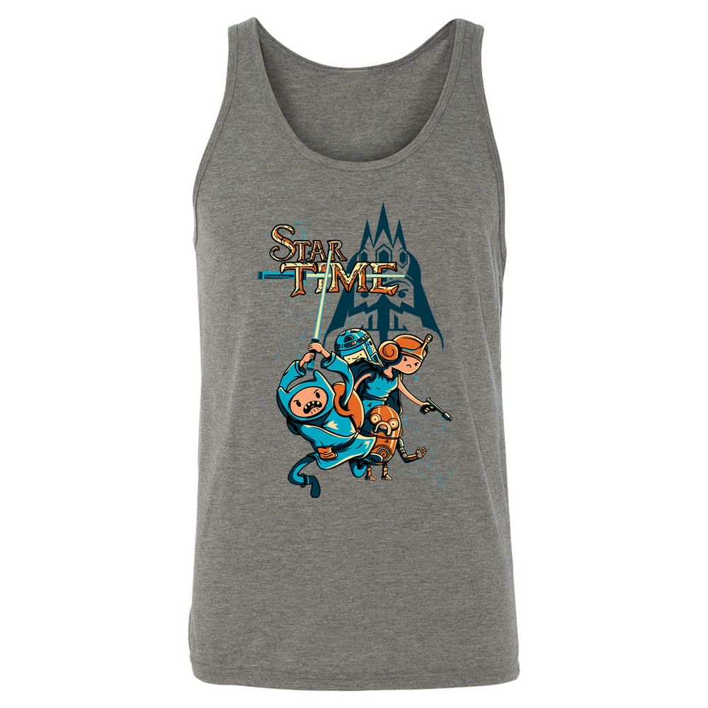 Unisex Jersey Tank - U9FG7YK6 - Grey Triblend - 8