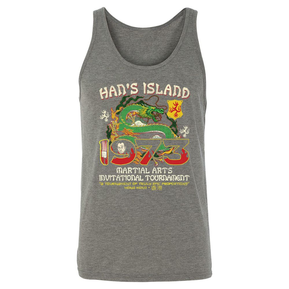 Unisex Jersey Tank - F5DGGN6Z - Grey Triblend - 8