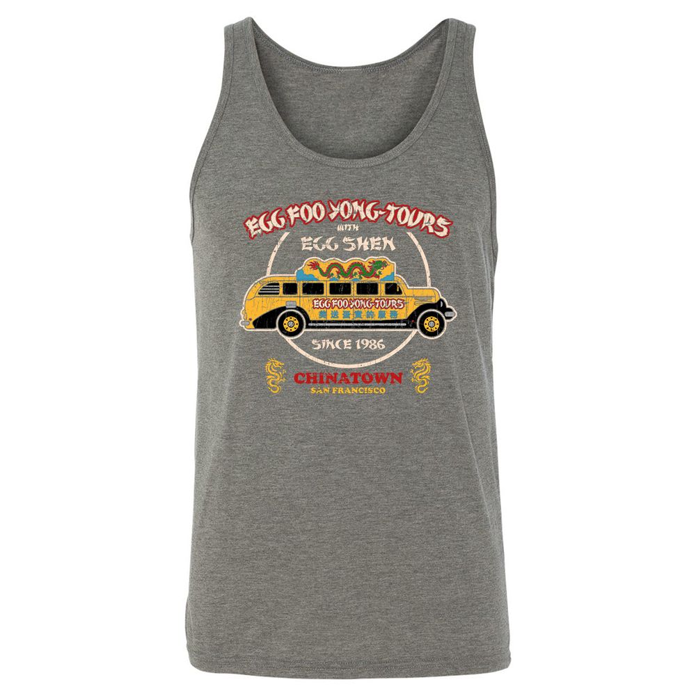 Unisex Jersey Tank - 5T5YT1MC - Grey Triblend - 8