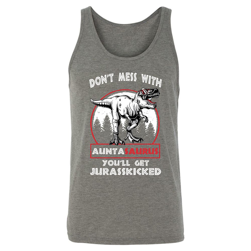 Unisex Jersey Tank - QJD2NX4T - Grey Triblend - 8
