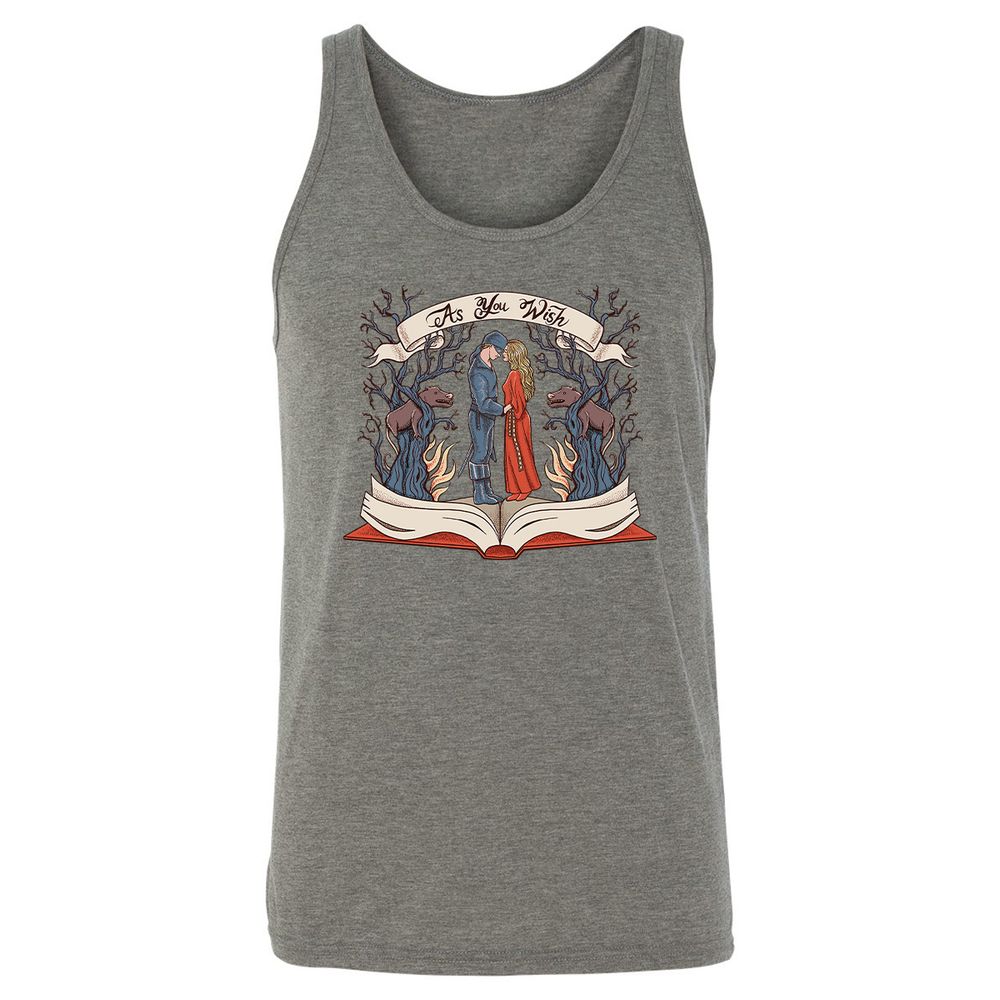 Unisex Jersey Tank - QZ82KQPW - Grey Triblend - 8