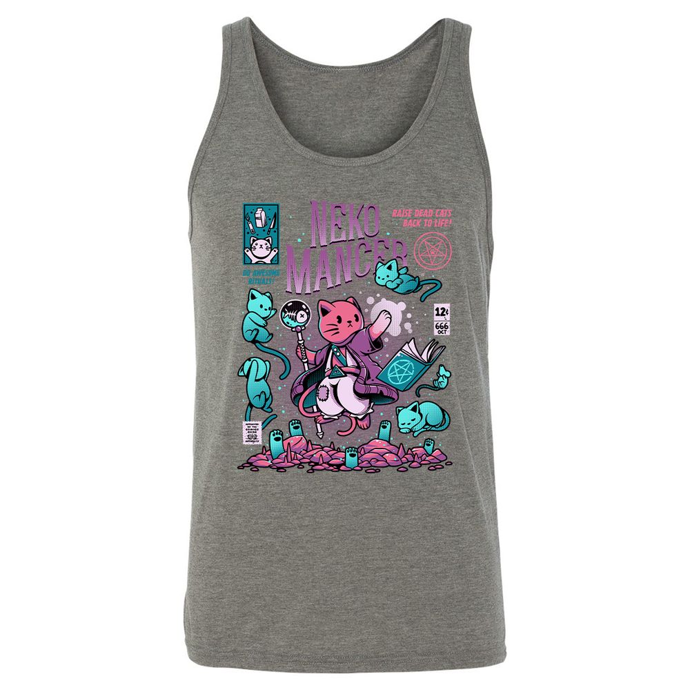 Unisex Jersey Tank - VHRRMV5R - Grey Triblend - 8