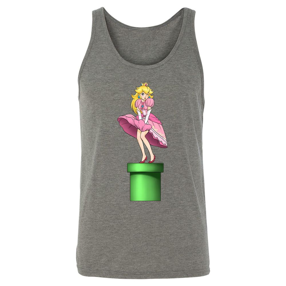 Unisex Jersey Tank - GKD5DMEW - Grey Triblend - 8