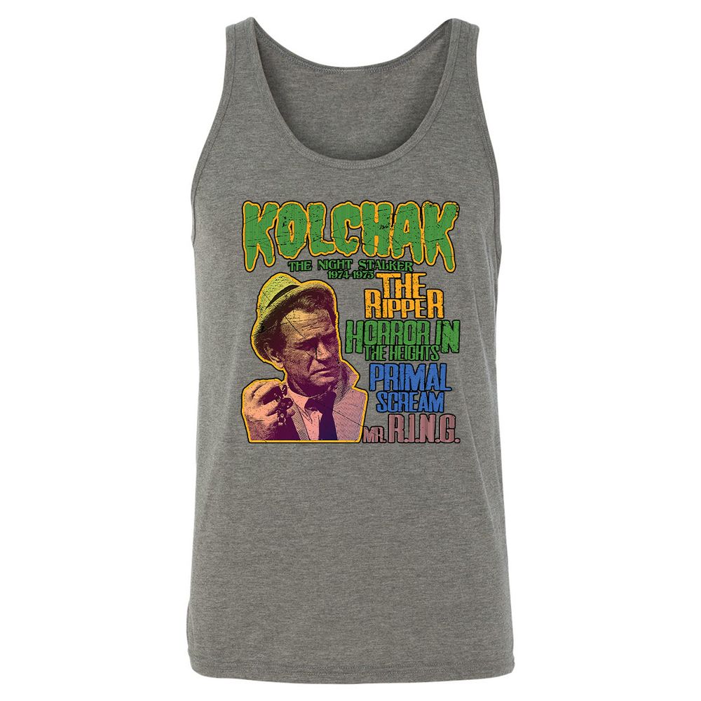 Unisex Jersey Tank - B77T9CAM - Grey Triblend - 8