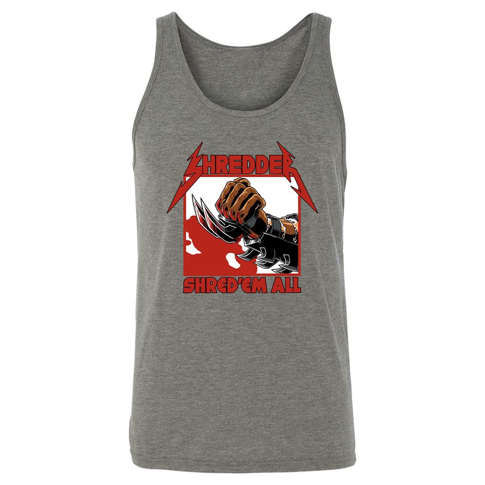 Unisex Jersey Tank - EQYVR939 - Grey Triblend - 8