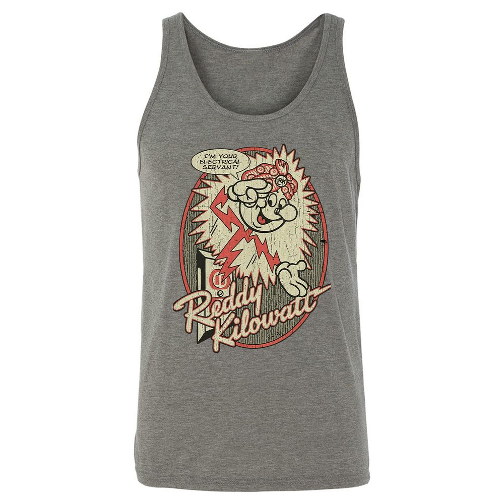 Unisex Jersey Tank - KBH9KTY4 - Grey Triblend - 8