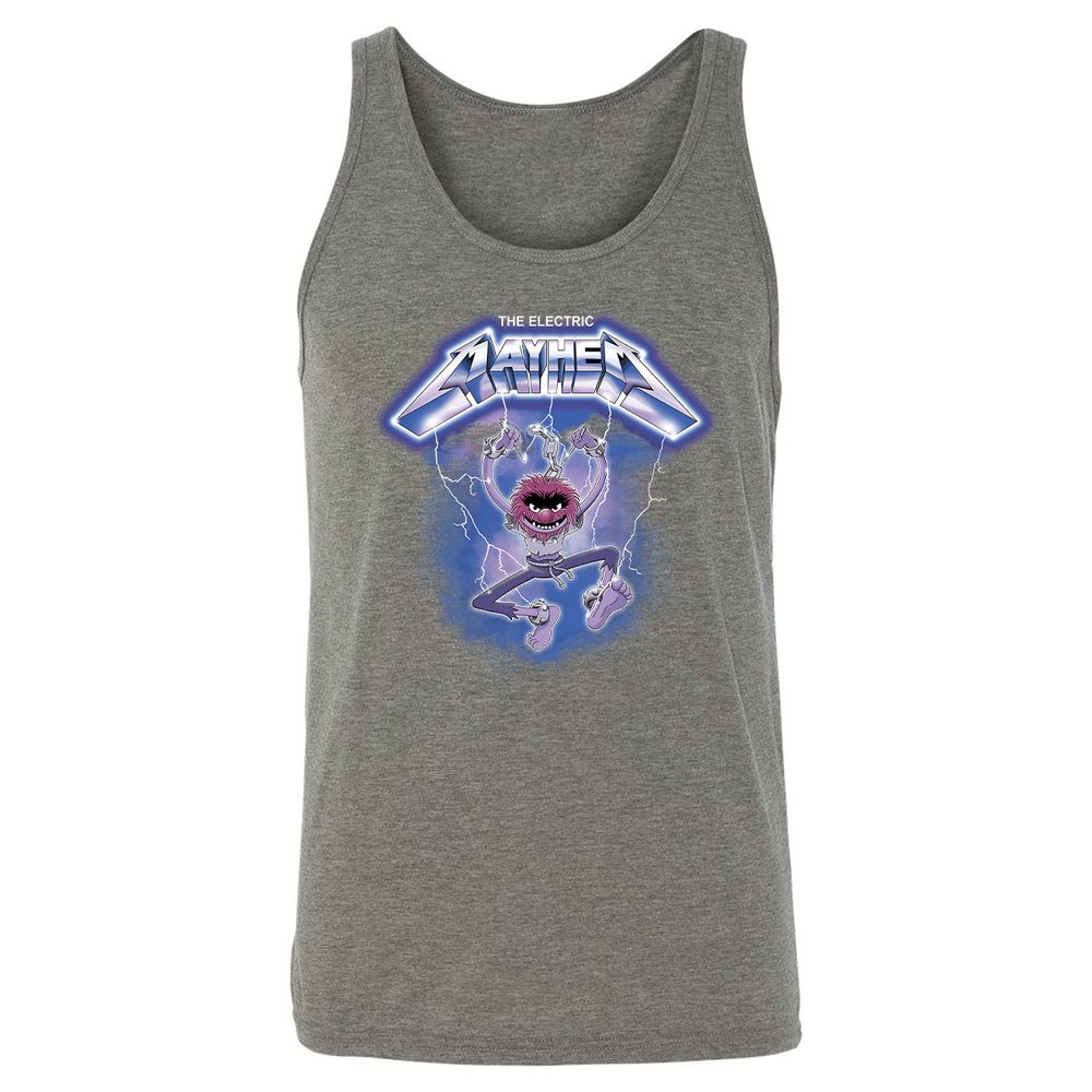 Unisex Jersey Tank - RWLV1CAV - Grey Triblend - 8