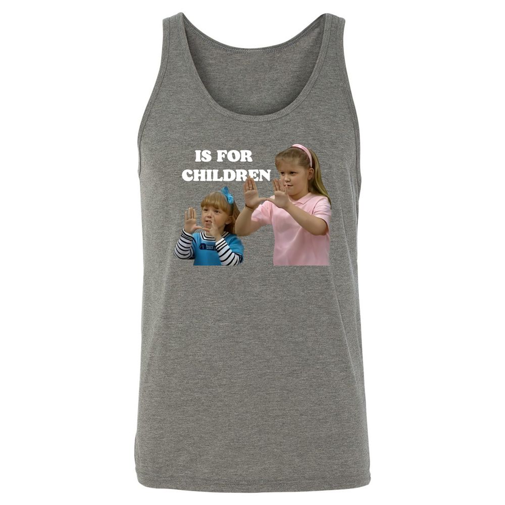 Unisex Jersey Tank - RUL9MVFM - Grey Triblend - 8