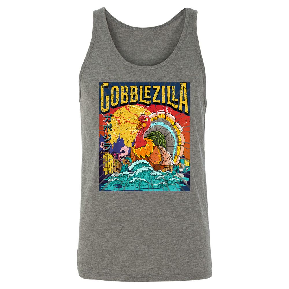 Unisex Jersey Tank - 7CRASATU - Grey Triblend - 8