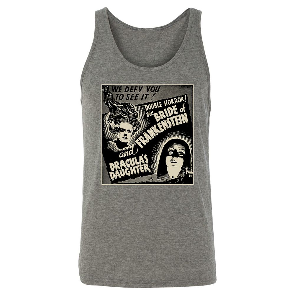 Unisex Jersey Tank - DWSTJAKS - Grey Triblend - 8