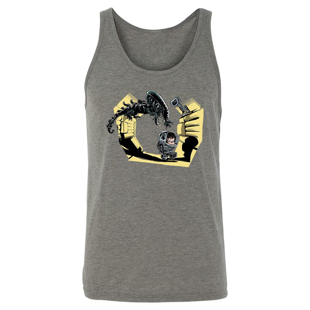Unisex Jersey Tank - QDNRKEZ6 - Grey Triblend - 8
