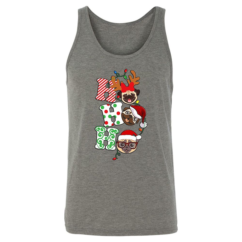 Unisex Jersey Tank - UGHUL7DA - Grey Triblend - 8