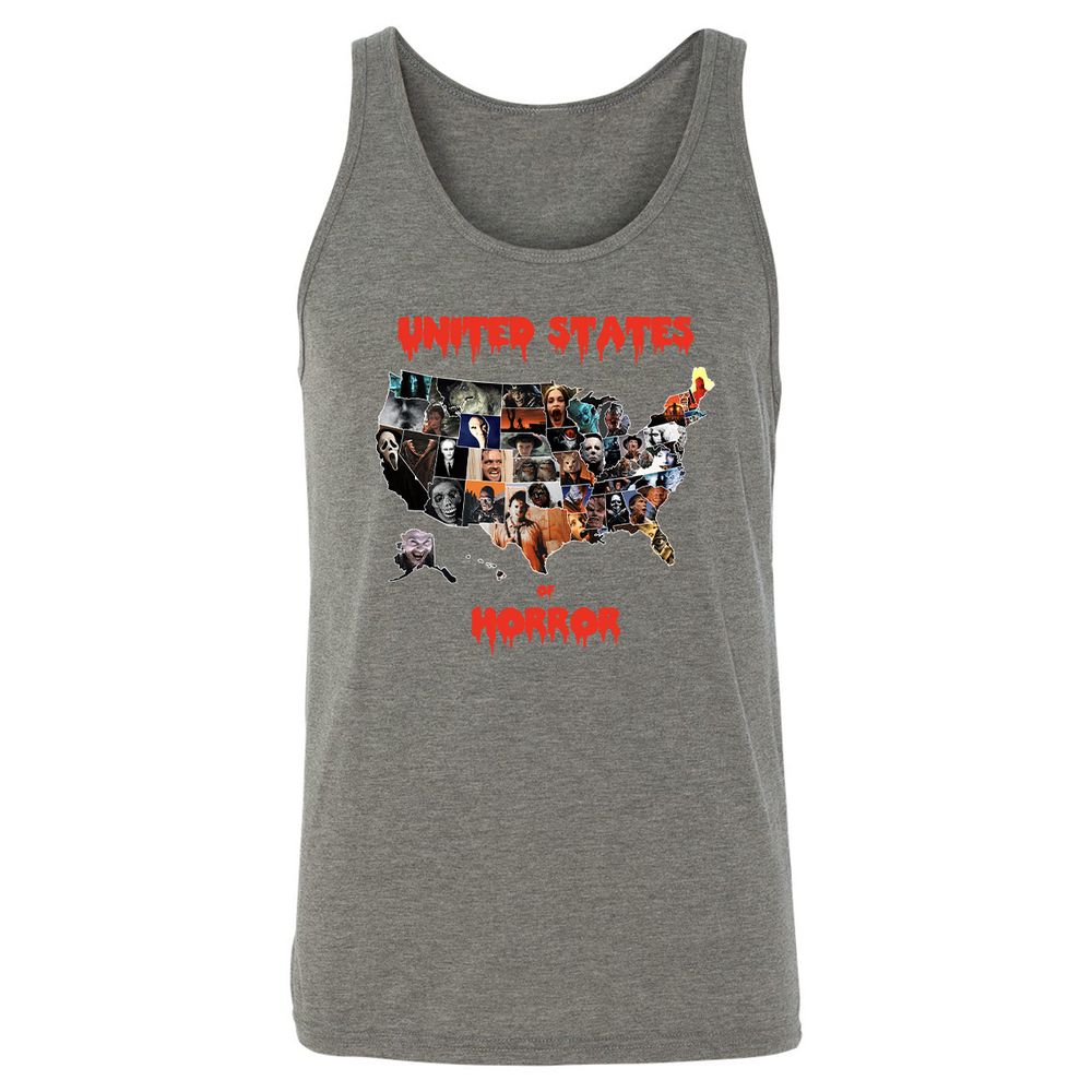 Unisex Jersey Tank - NZL7RLXS - Grey Triblend - 8