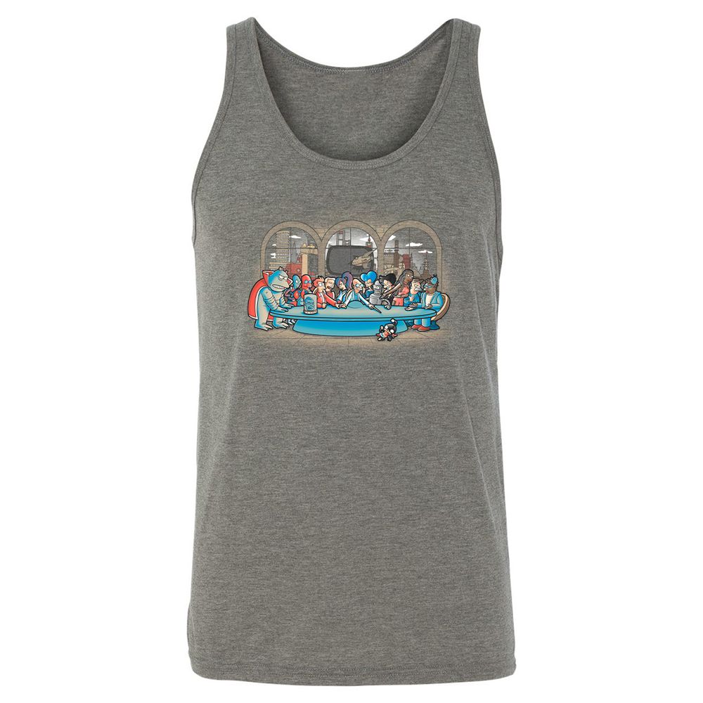 Unisex Jersey Tank - P3G69N6A - Grey Triblend - 8