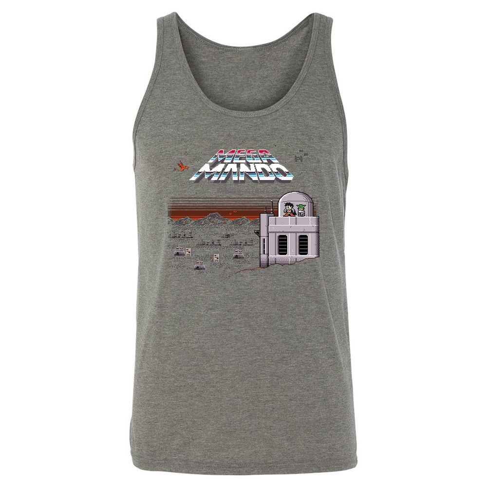 Unisex Jersey Tank - KJXD3YFS - Grey Triblend - 8