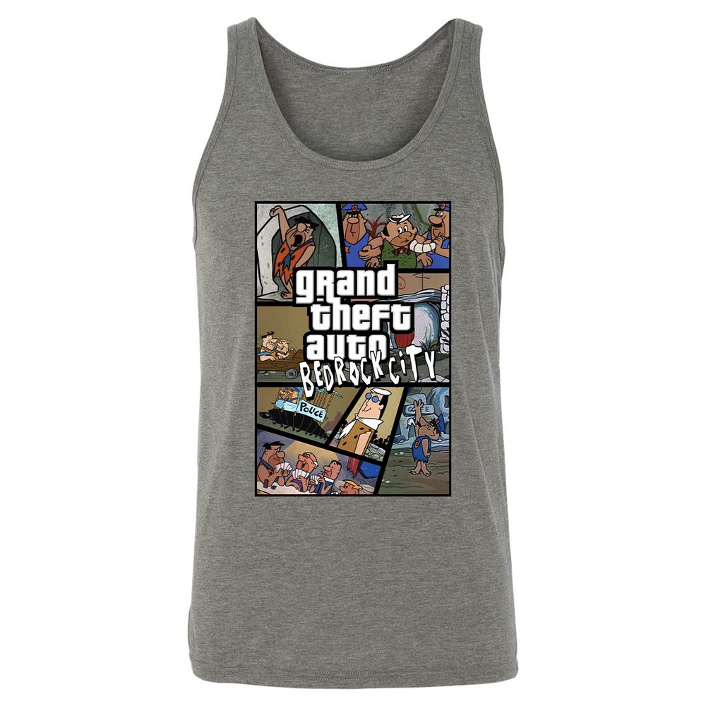 Unisex Jersey Tank - PGQ5ARSY - Grey Triblend - 8