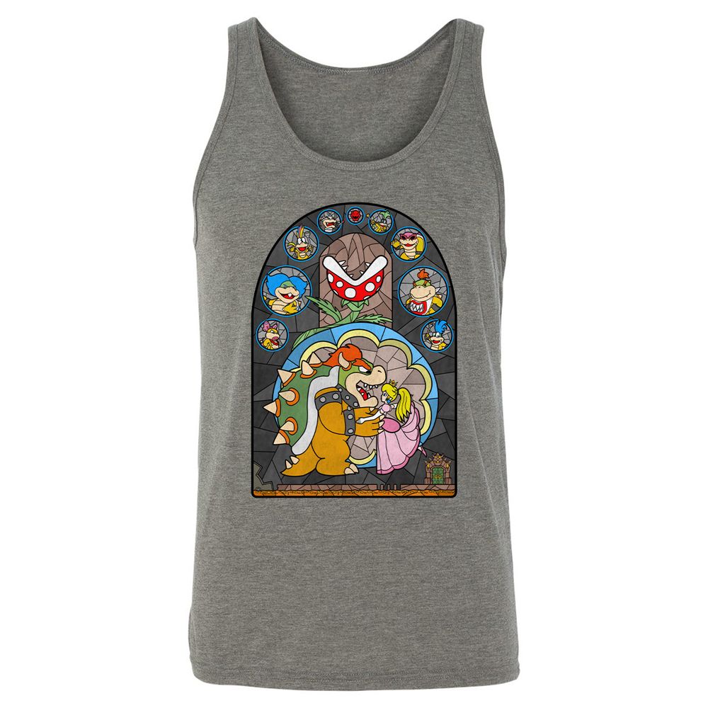 Unisex Jersey Tank - 134EV1AX - Grey Triblend - 8