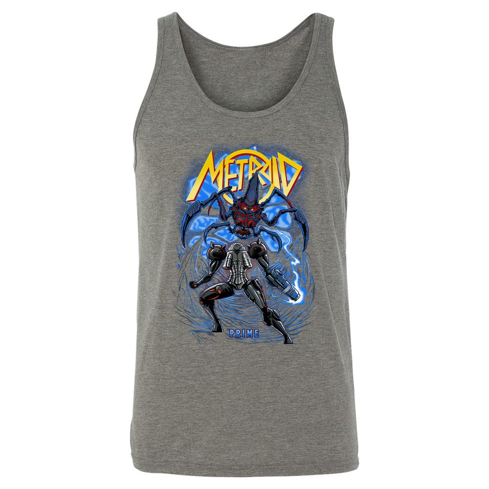 Unisex Jersey Tank - V83T229X - Grey Triblend - 8