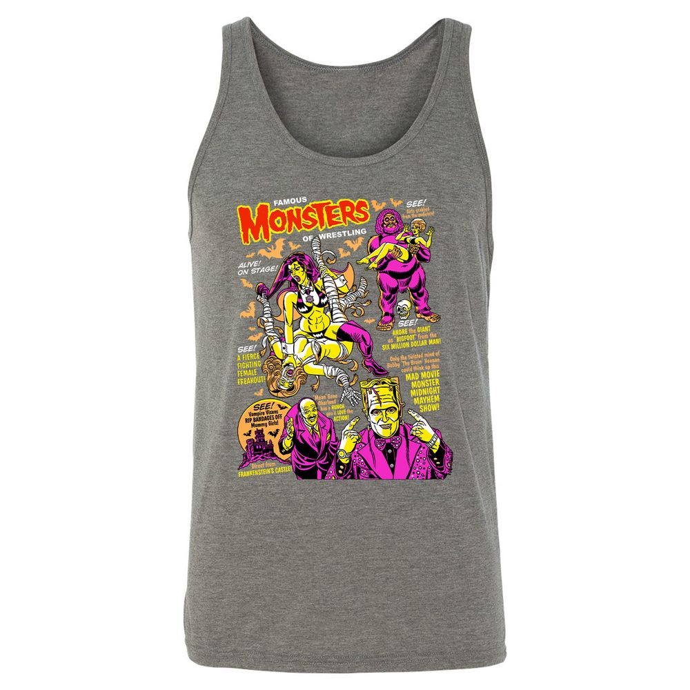 Unisex Jersey Tank - 7K7FUXVU - Grey Triblend - 8