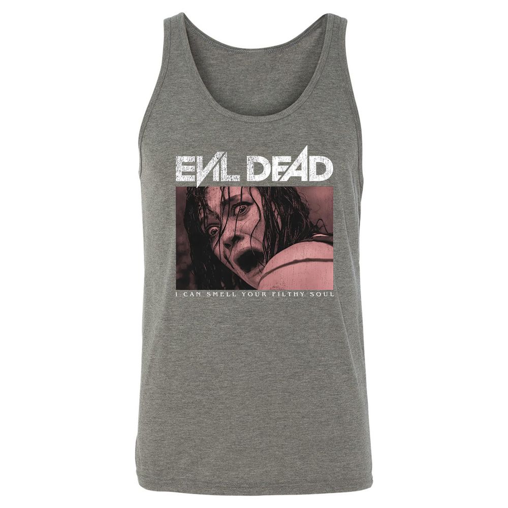 Unisex Jersey Tank - Black - Grey Triblend - 8