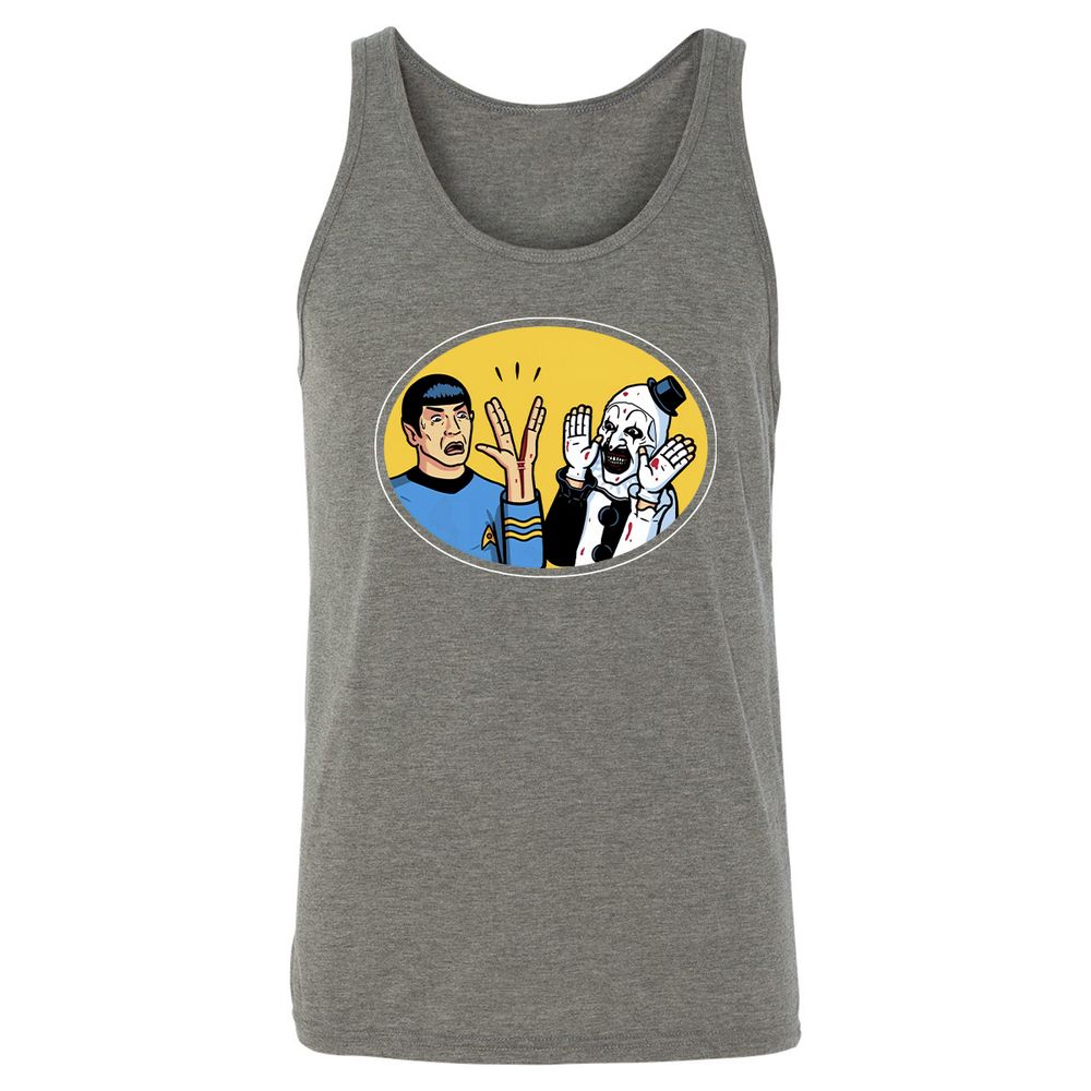 Unisex Jersey Tank - 9XQWCXC8 - Grey Triblend - 8