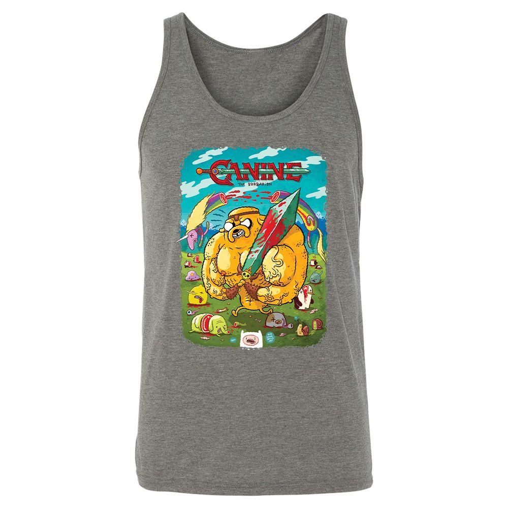 Unisex Jersey Tank - K4ADEDX6 - Grey Triblend - 8