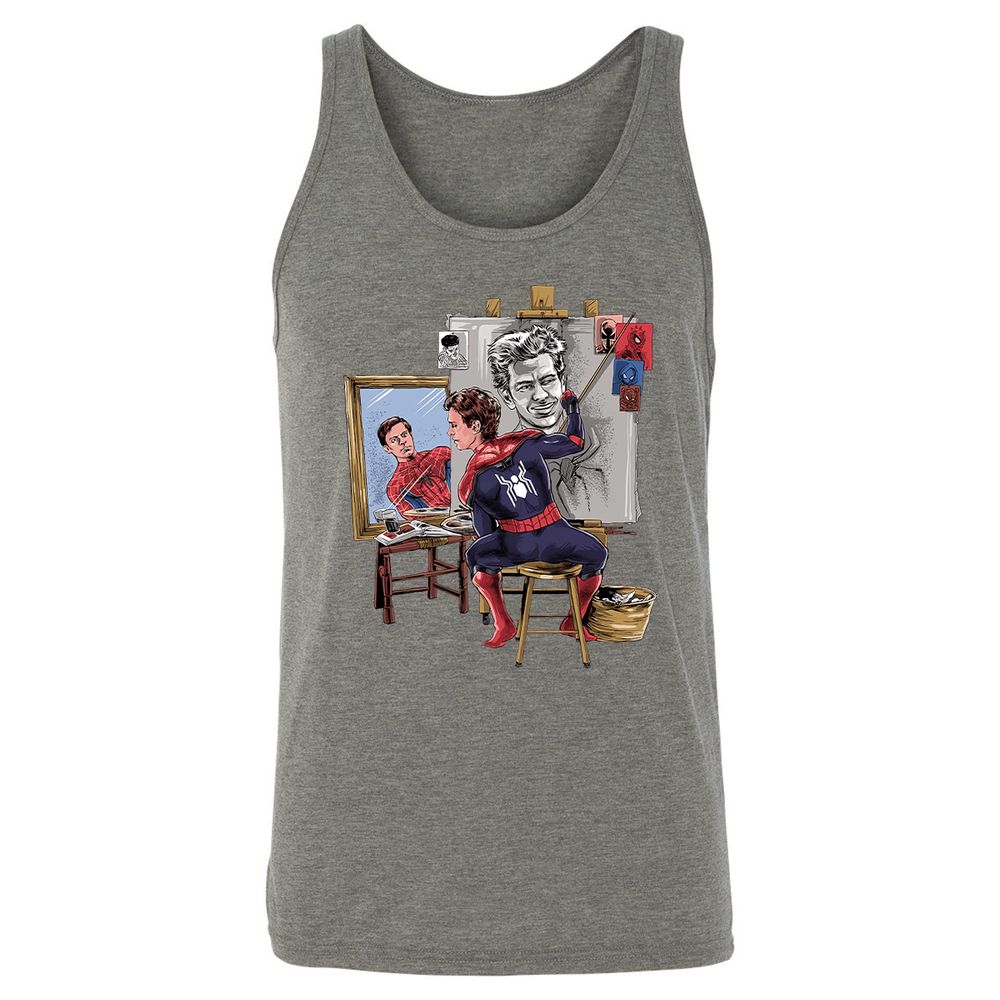 Unisex Jersey Tank - 1V76TKB1 - Grey Triblend - 8