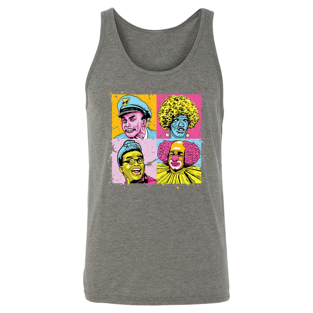 Unisex Jersey Tank - SJ9ZFFCC - Grey Triblend - 8